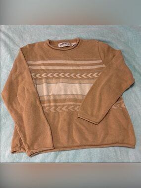 Orvis ‎‎Roll Neck Striped Sweater - Flaw